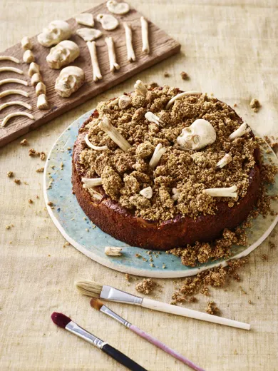 Emil_Obel Glutenfri æblekage med crumble og chokoladeknogler