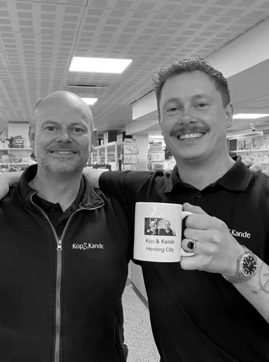 Butiksejerne Jens Martin & Jens Kristian