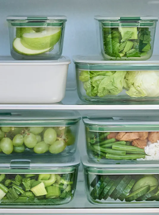 Mepal Food Storage Boxes Easyclip Organisation In The Fridge 700X460px