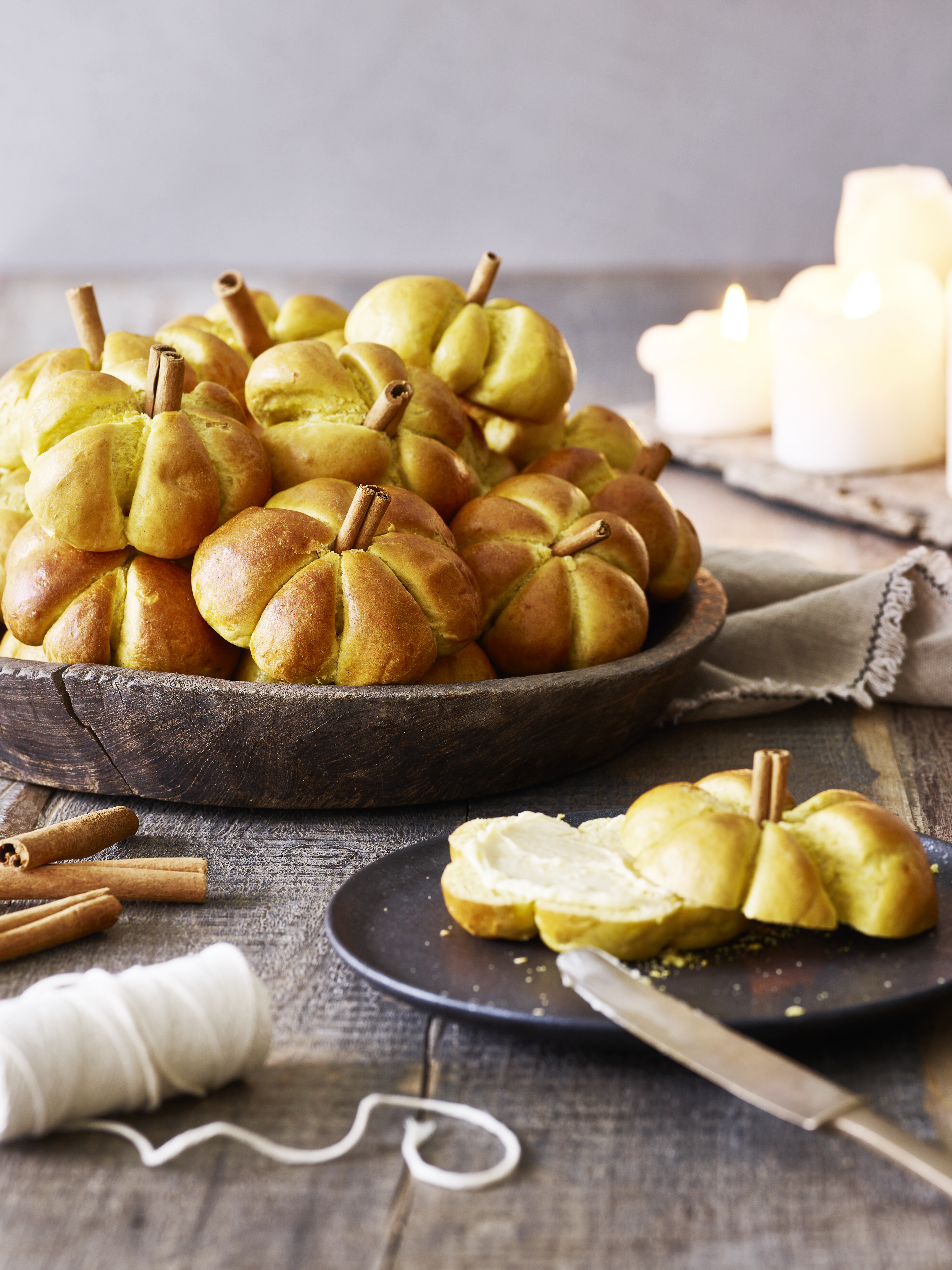 Emil Obels halloween græskarboller