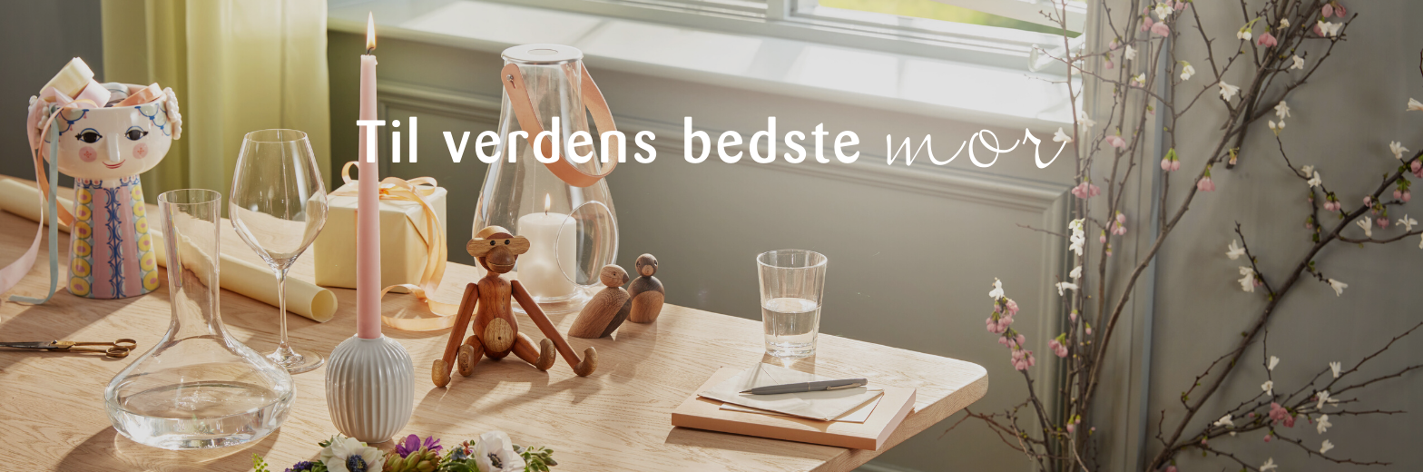 Mors dag gaveidé - Bjørn Wiinblad, Holmegaard, Rosendahl, Kay Bojesen