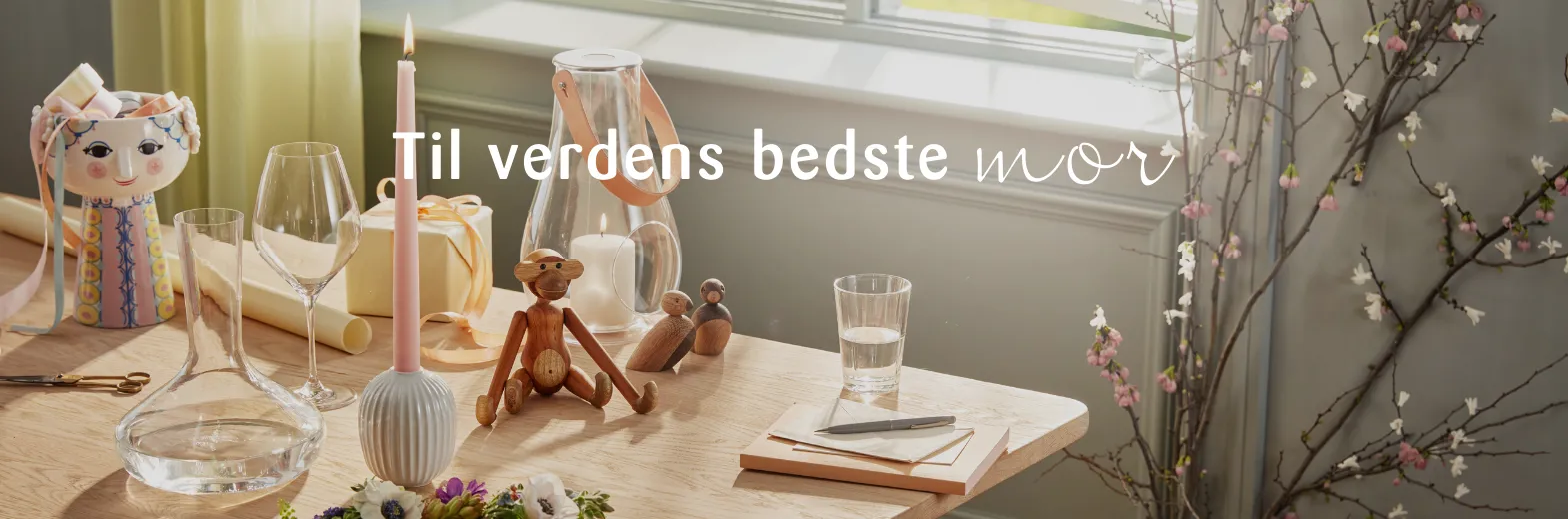 Mors dag gaveidé - Bjørn Wiinblad, Holmegaard, Rosendahl, Kay Bojesen