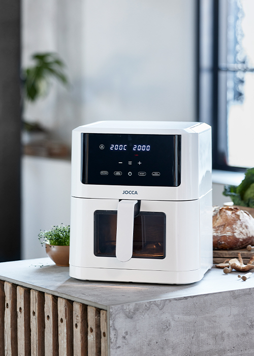 Hvid Airfryer 500X700px