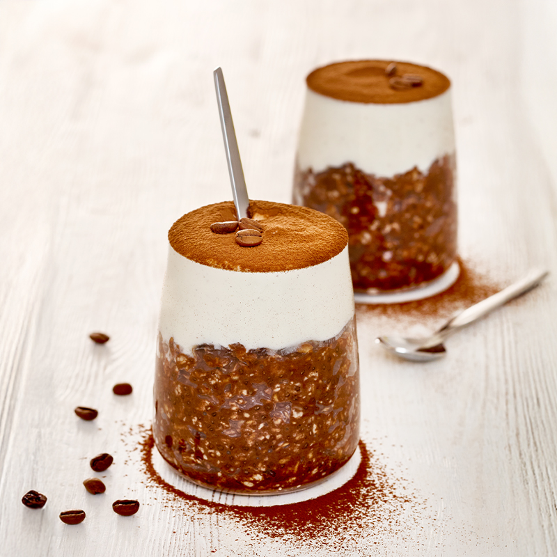 Tiramisu overnight oats
