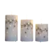 5715687251724 KK 57001222 Det Gamle Apotek LED Bloklys 3 Stk
