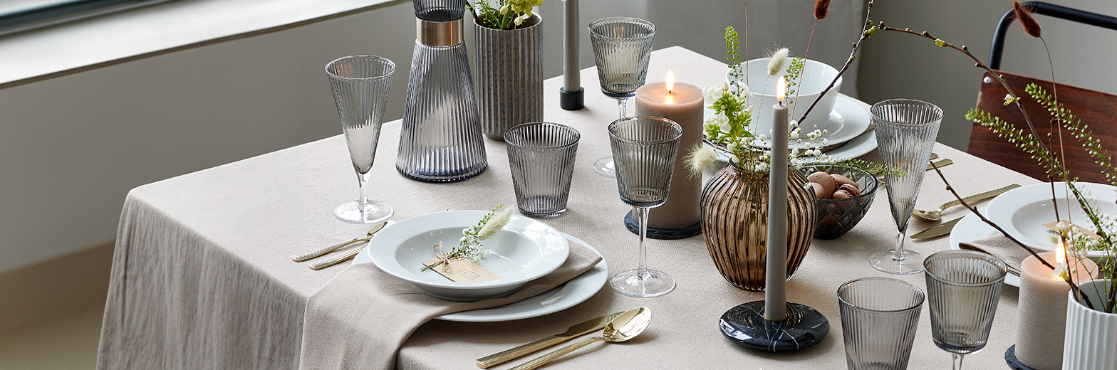 Naturligt smukt påskebord