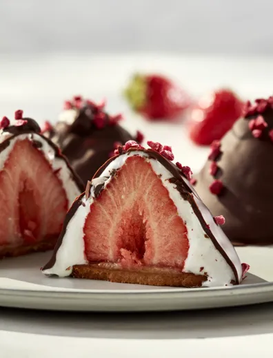 Indbygget Jordbær ESSENS 2 FLOEDEBOLLER 7 (1)