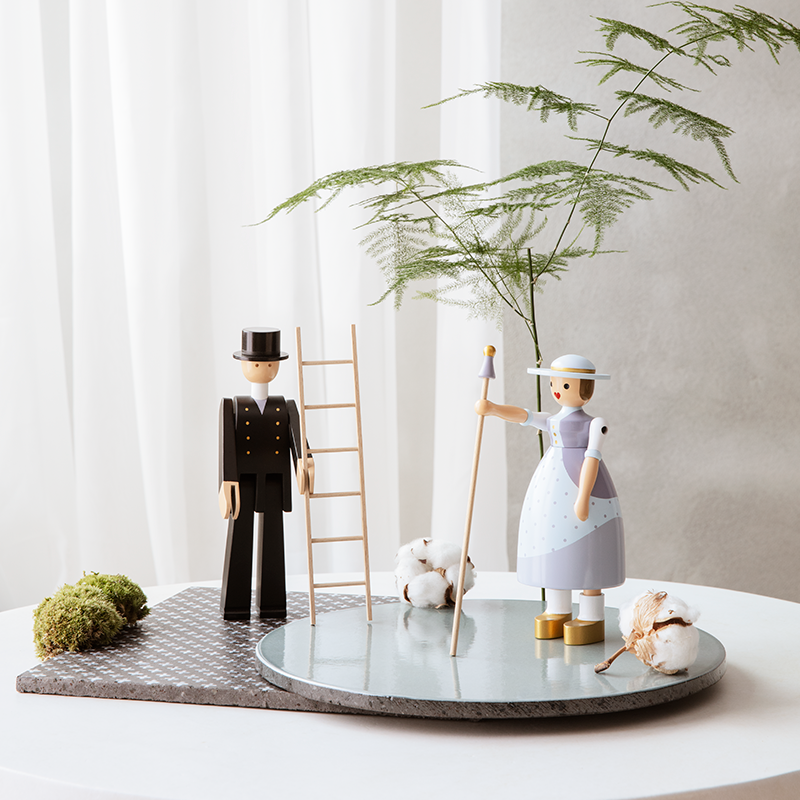 KK Gaver Dåbsgaver Hyrdinden Skorstensfejer