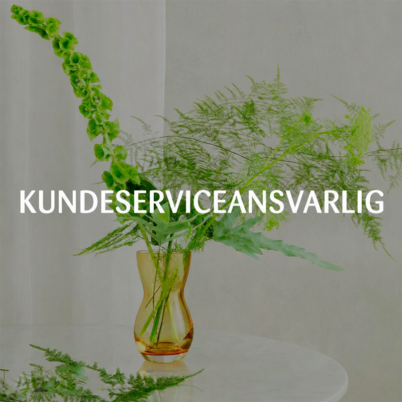 Kundeserviceansvarlig Jobopslag