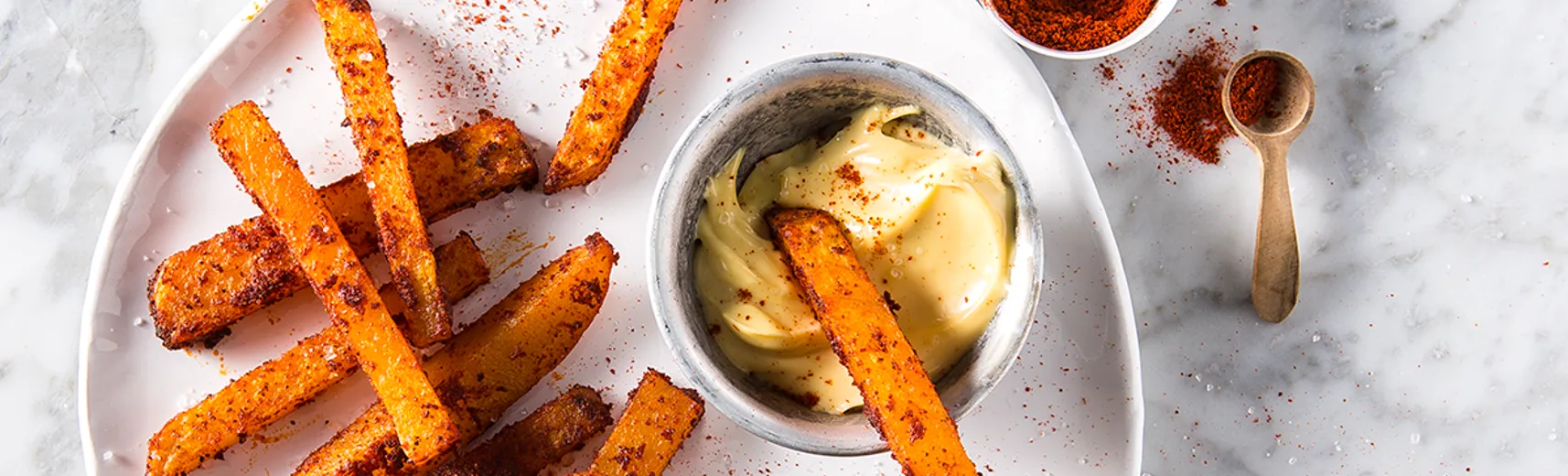 Aftensmad 1200X364px Paprika Pommes