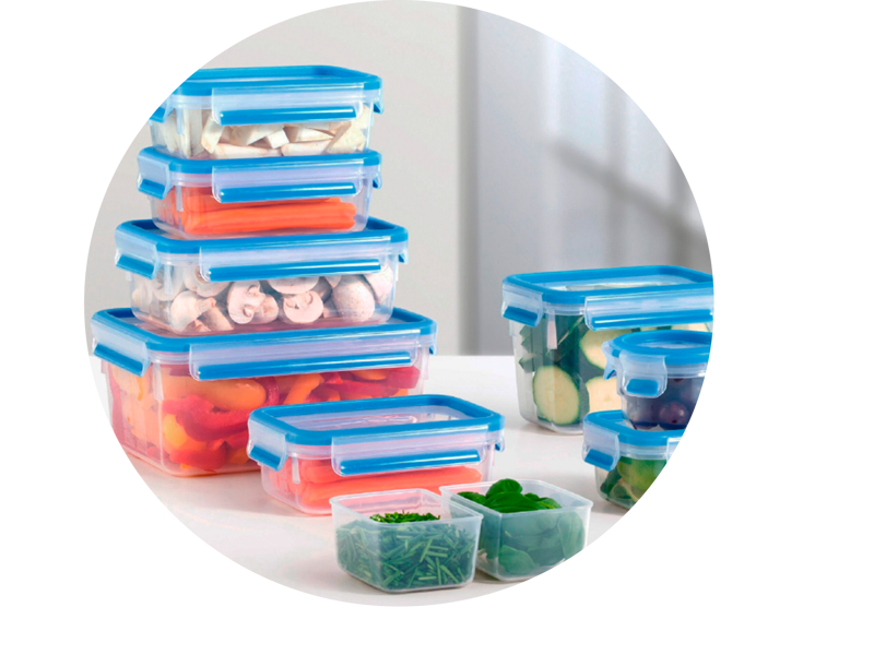 Mepal Food Storage Boxes Easyclip Organisation In The Fridge 800X800px 1