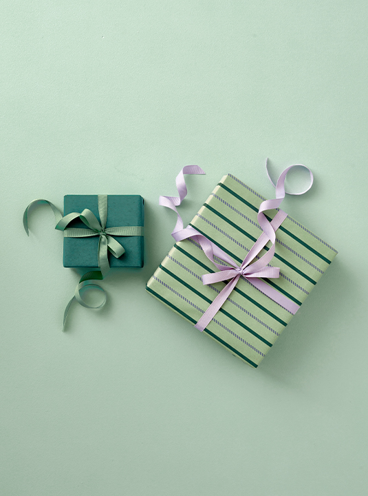 Miljøvenlig gavepapir