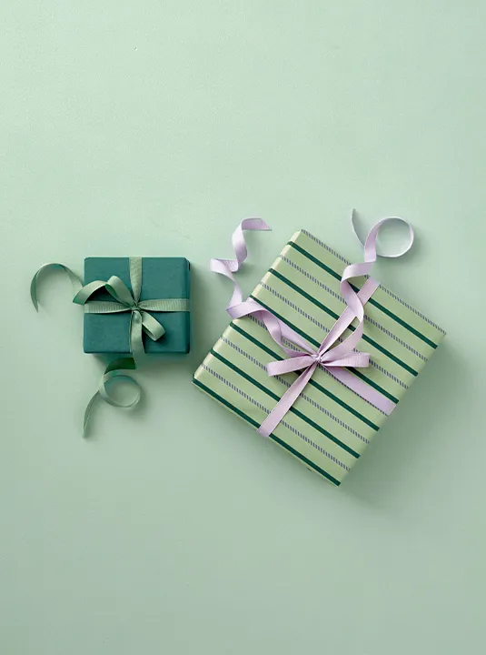 Miljøvenlig gavepapir